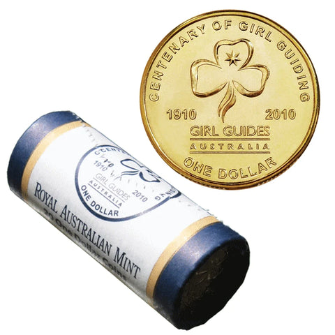 2010 Girl Guide Centenary $1 RAM Roll