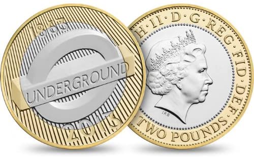 2013 Tales From the Tube Brilliant Uncirculated  £2 Coin pack