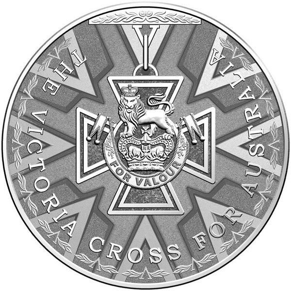 2014 For Valour The Victoria Cross $5 Silver 1oz Frosted Coin