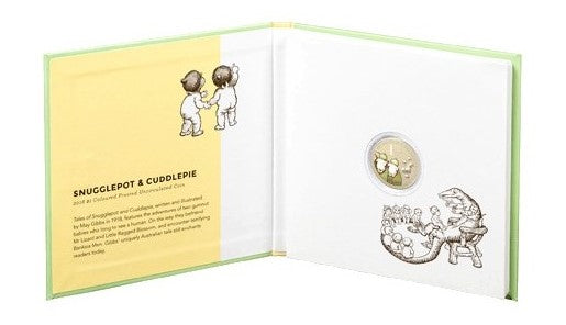 2018 Treasured Australian Stories Snugglepot & Cuddlepie The Magic Pudding Two-Coin Set