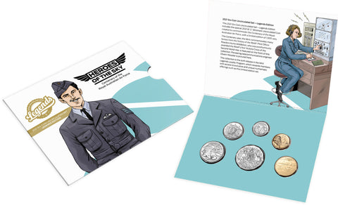 2021 Heroes of the Sky - Centenary of the Royal Australian Air Force Legends Edition Mint Set