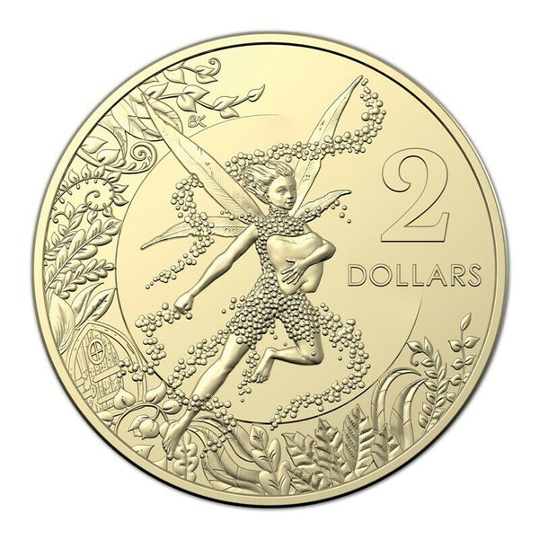 2021 Tooth Fairy $2 Uncirculated Coin on Card