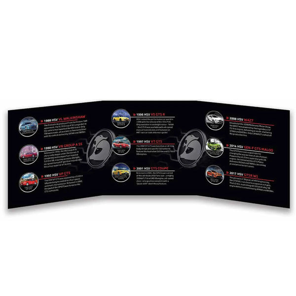 HSV Performance Vehicles Enamel Penny 9-Coin Collection