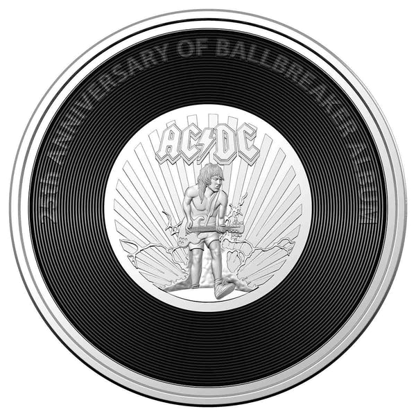 2020/2021 AC/DC 20c Coloured Uncirculated 7 Coin Set