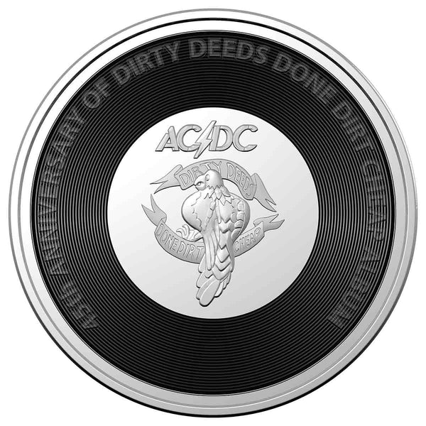2020/2021 AC/DC 20c Coloured Uncirculated 7 Coin Set