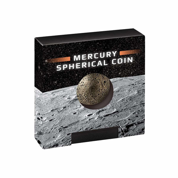 2022 Mercury Sphere $5 1oz Silver Antiqued Coin