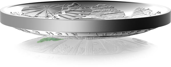 2022 Daintree Rainforest $5 Silver Coloured Dome Proof Coin