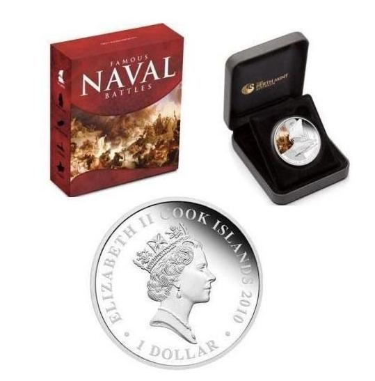 2010 Famous Naval Battles - Salamis $1 Silver Proof Coin